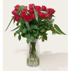 Bouquet of Flowers 20 Red Roses Luxury